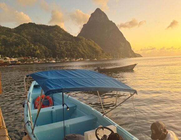 st lucia boat