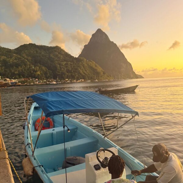 st lucia boat